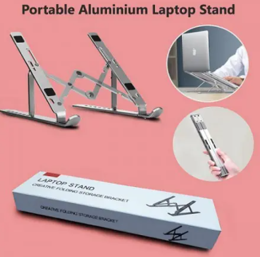 Aluminum Alloy Foldable Laptop Stand